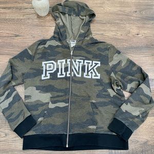 VS Pink Zip-up hoodie